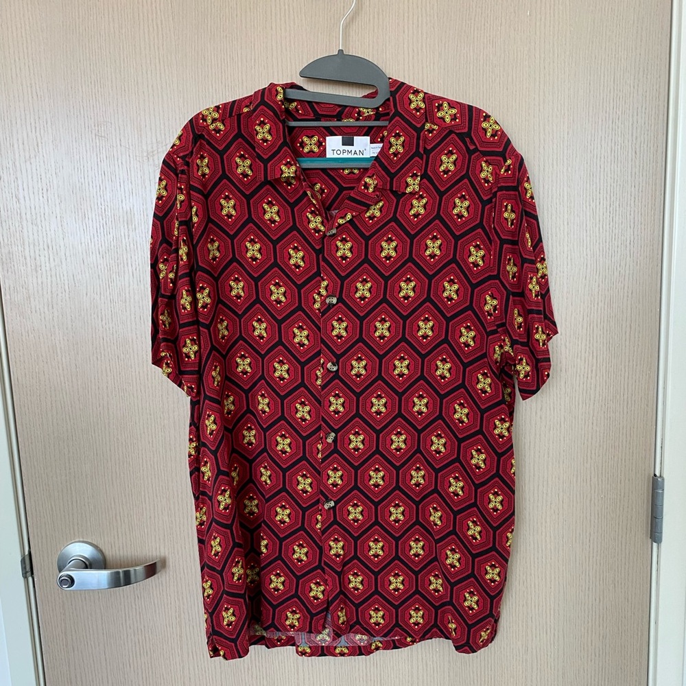 Topman button down shirt